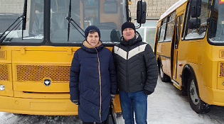 Горчухинская школа получила новый автобус