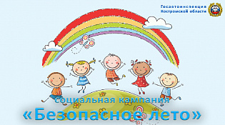 В Костромской области стартует социальная кампания «Безопасное лето»