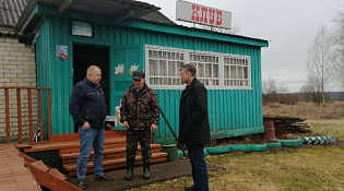 Глава Макарьевского муниципального района и глава Унженского сельского поселения проверили населённые пункты левобережья