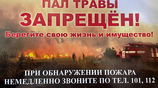 ПАМЯТКА ПО ЗАПРЕТУ ПАЛА СУХОЙ ТРАВЫ